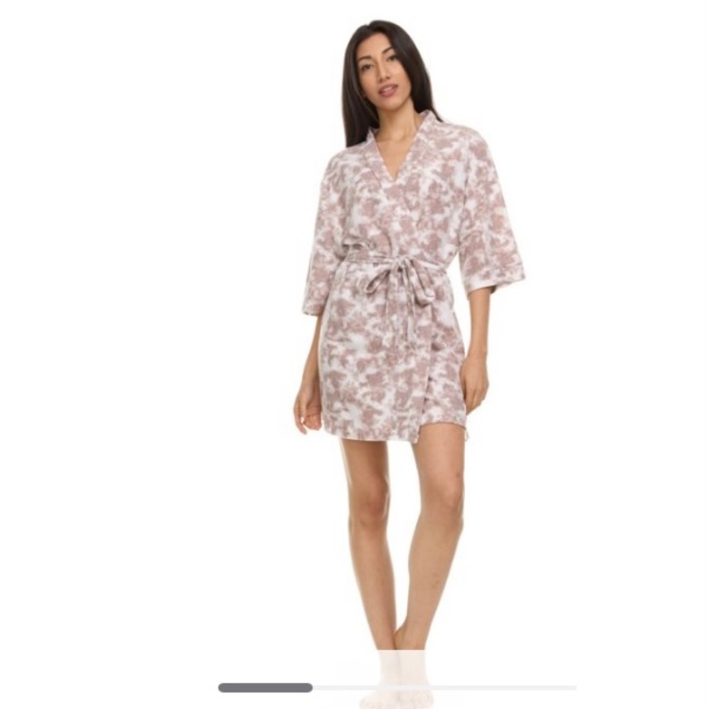 Bearpaw kimono wrap short robe size XL